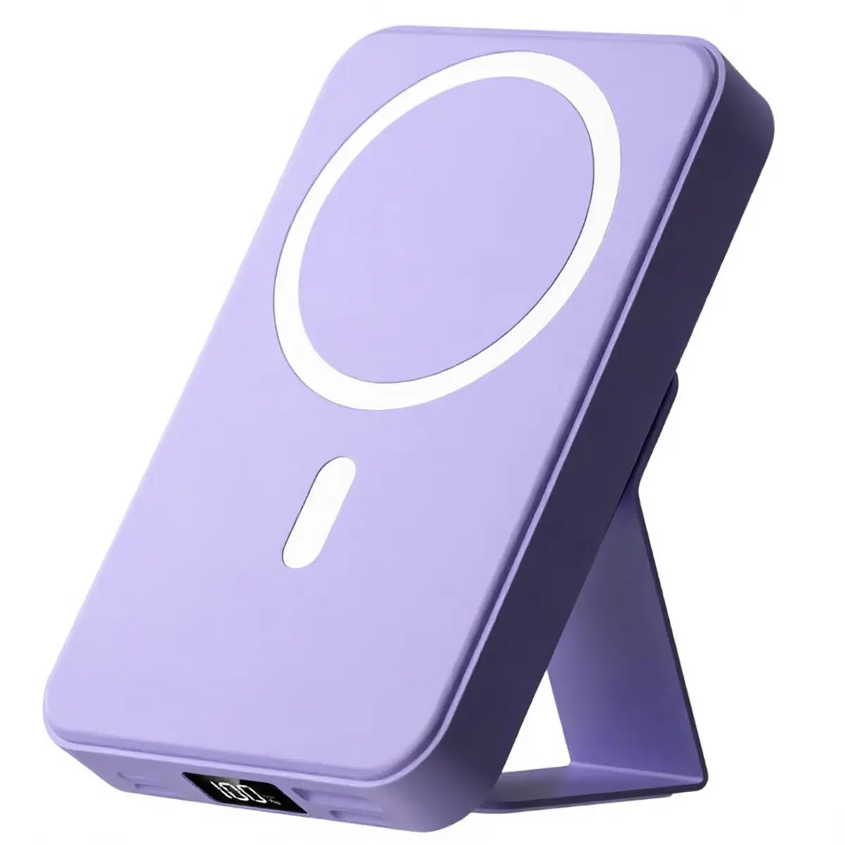 10000Mah Magnetic Power Bank - Portable Mobile Charger with Foldable Stand, LED Digital Display, for Iphone, Android, Smartphone, Back to School Haul Tools and Gadgets, Compact Travel Gifts for Him Battery Pack,Back to School,Back to School Haul