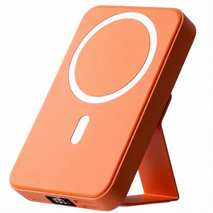 10000Mah Magnetic Power Bank - Portable Mobile Charger with Foldable Stand, LED Digital Display, for Iphone, Android, Smartphone, Back to School Haul Tools and Gadgets, Compact Travel Gifts for Him Battery Pack,Back to School,Back to School Haul